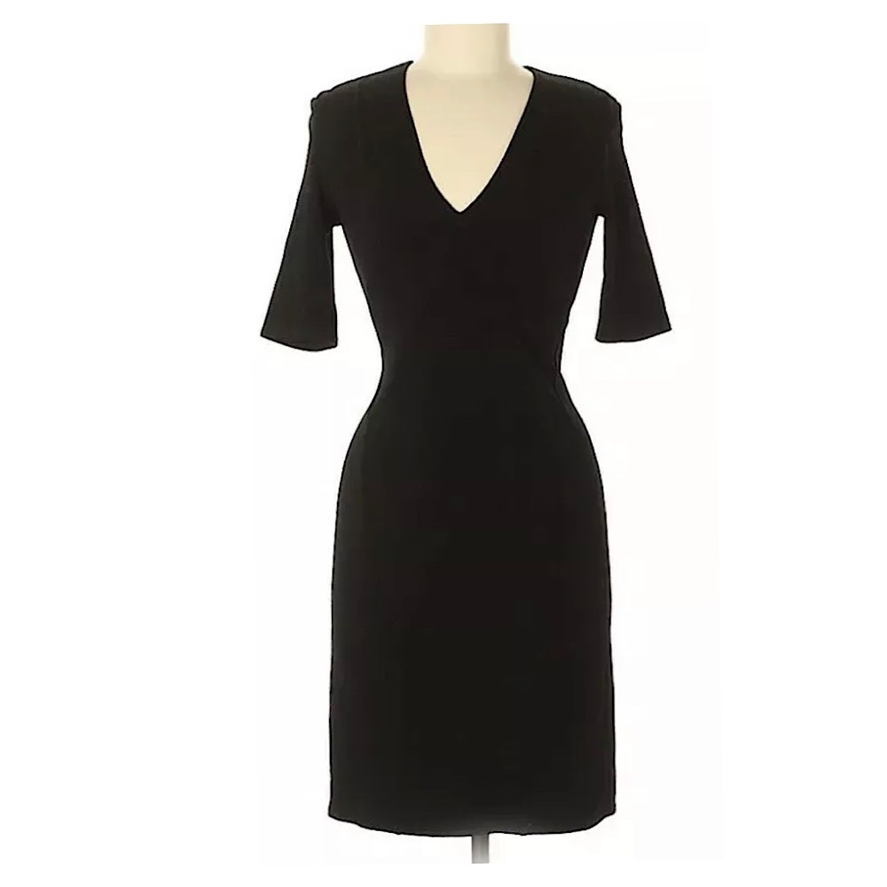 Helmut Lang for Intermix Black Dress Open Back